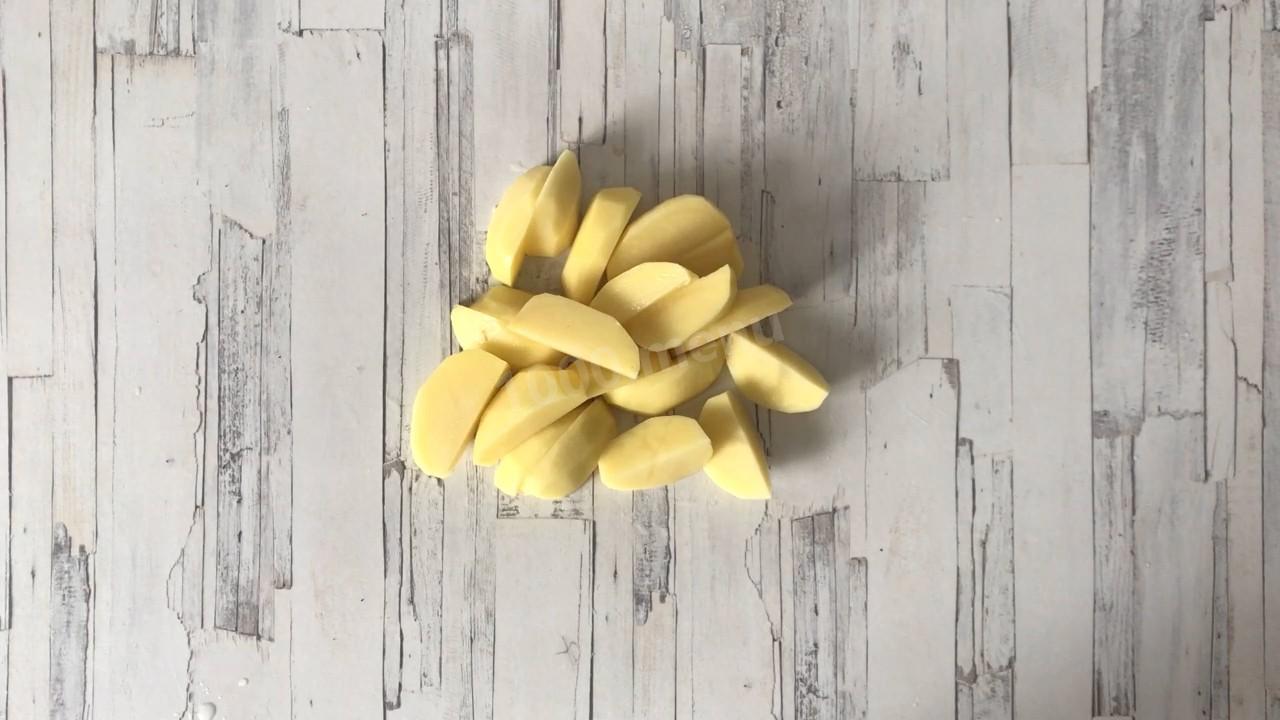 Шаг 2 приготовления Жаркое из баранины