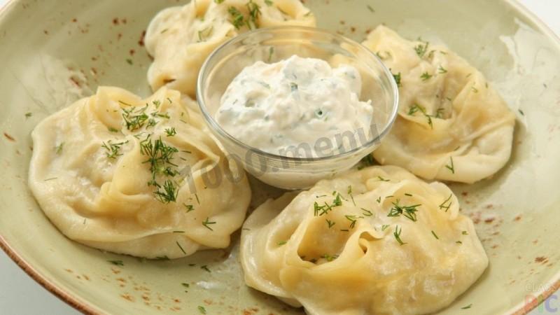 Обложка рецепта Манты из свинины