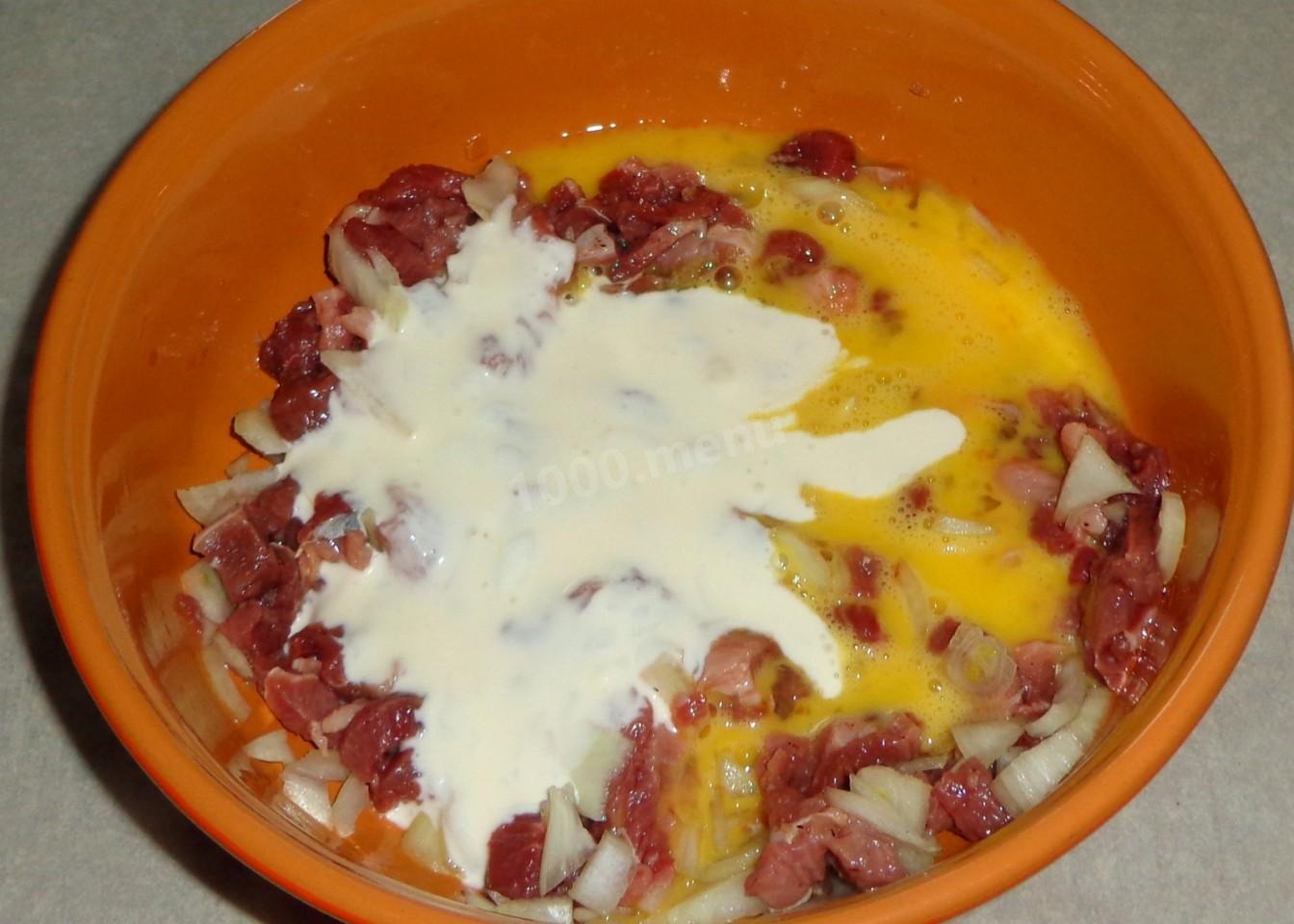Шаг 6 приготовления Мясные оладьи на сковороде