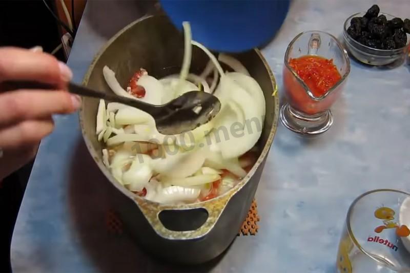 Шаг 9 приготовления Куриные окорочка тушеные