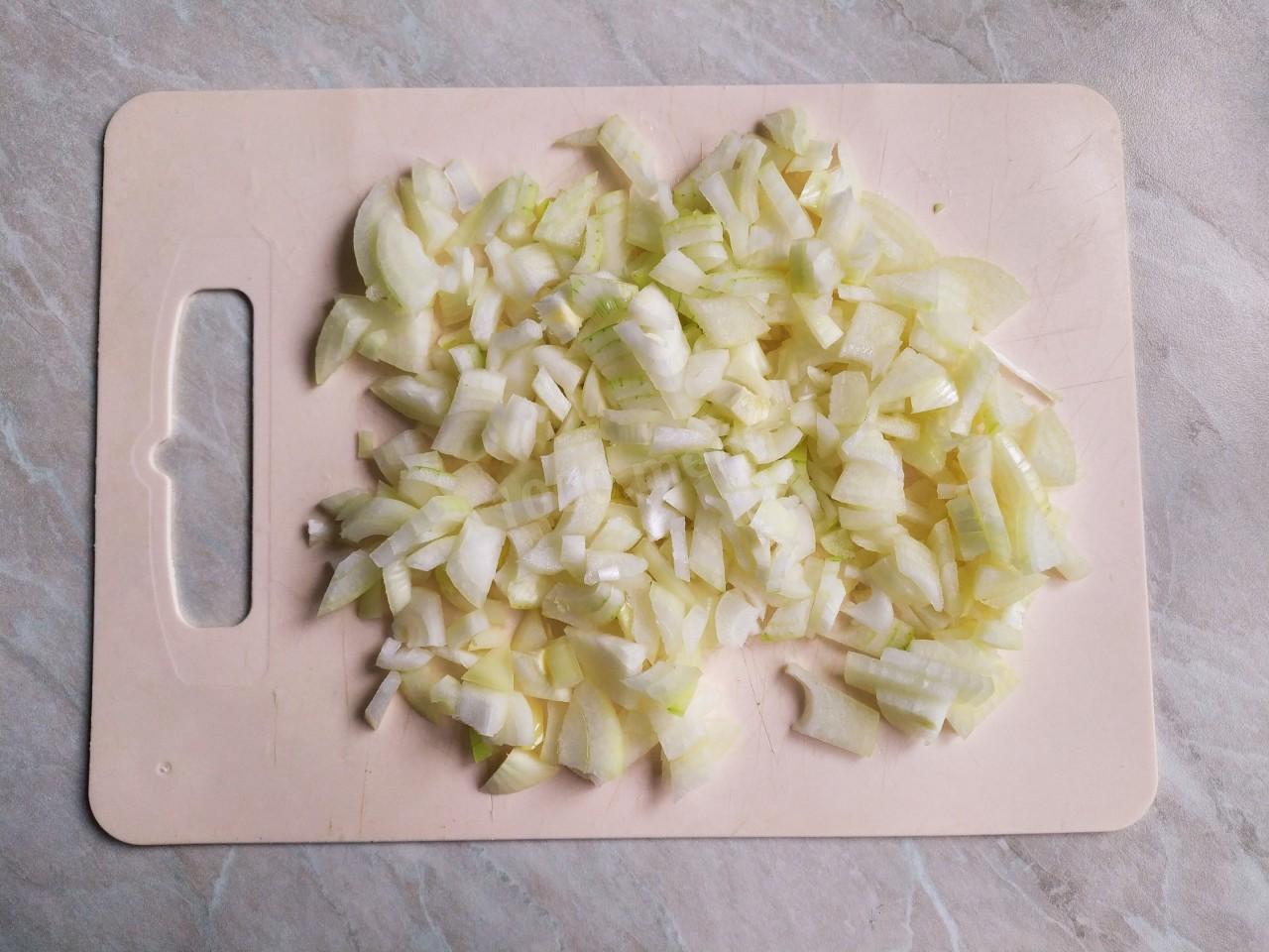 Шаг 4 приготовления Гречка с мясом в горшочках в духовке