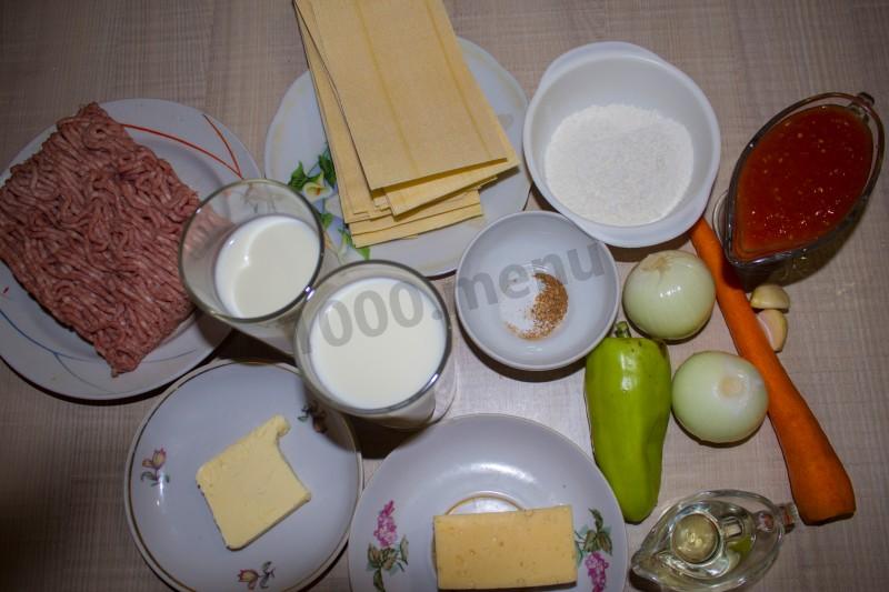 Шаг 1 приготовления Лазанья в мультиварке с фаршем