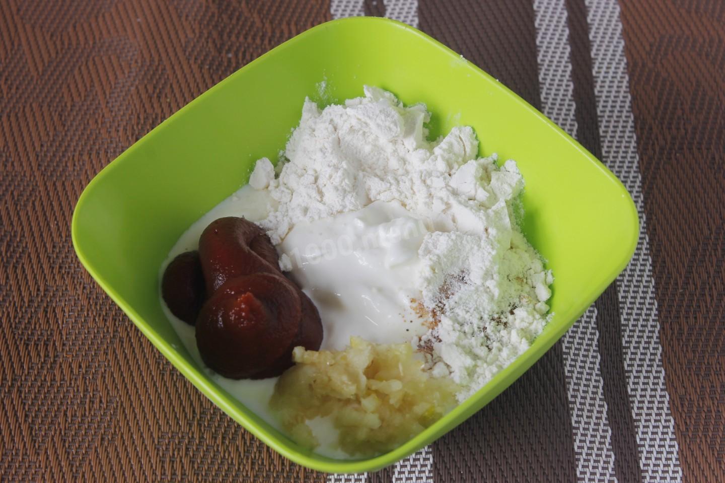 Шаг 8 приготовления Ежики из фарша в сметане