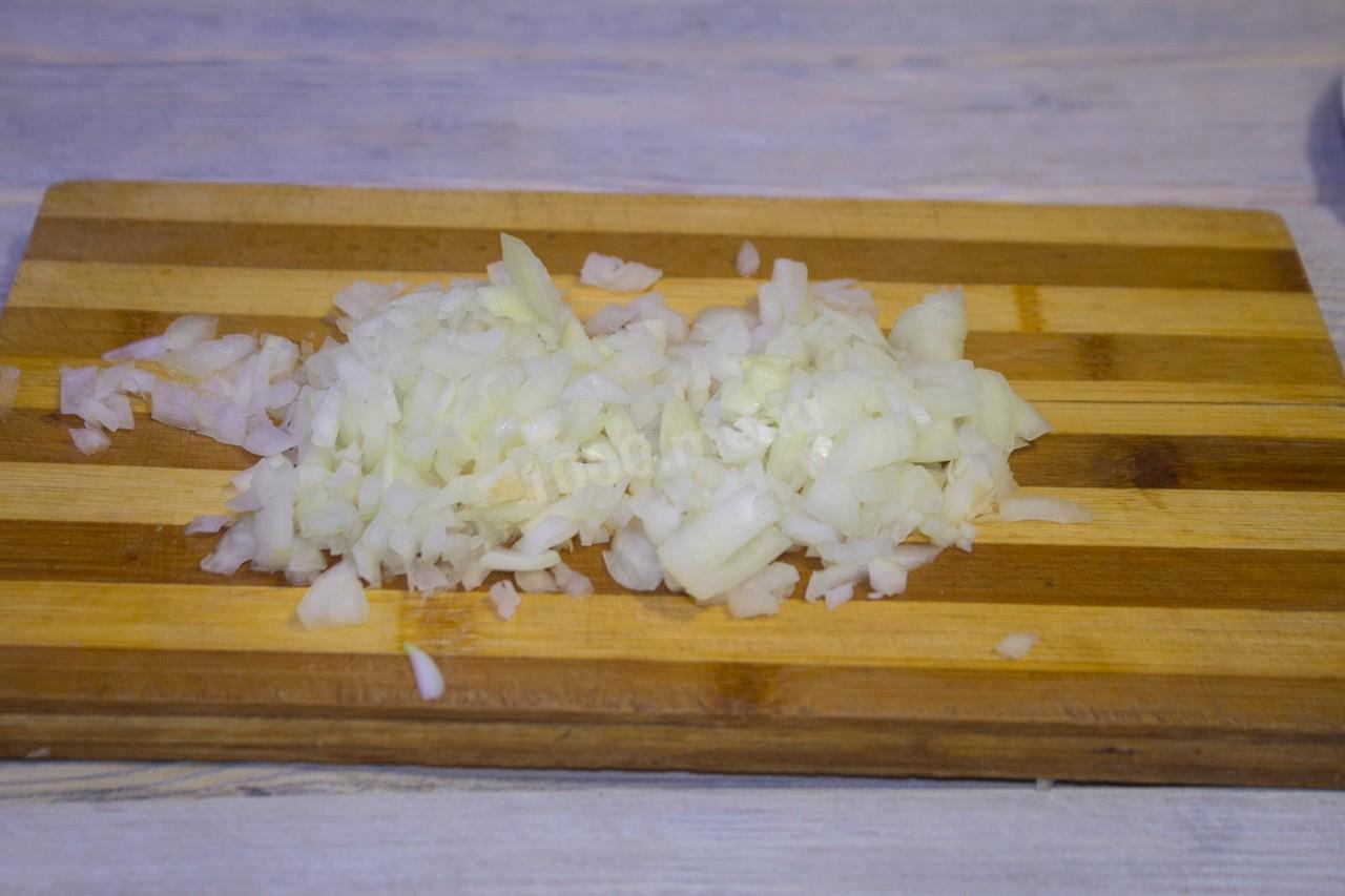Шаг 5 приготовления Картошка с капустой и мясом в мультиварке