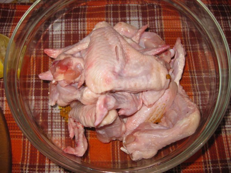 Шаг 3 приготовления Острые куриные крылышки