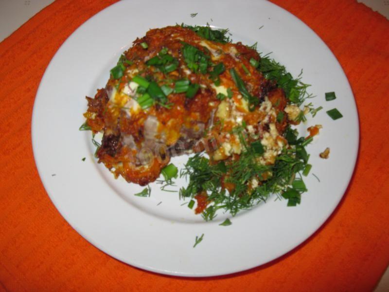 Шаг 8 приготовления Баранина с овощами запеченная в духовке