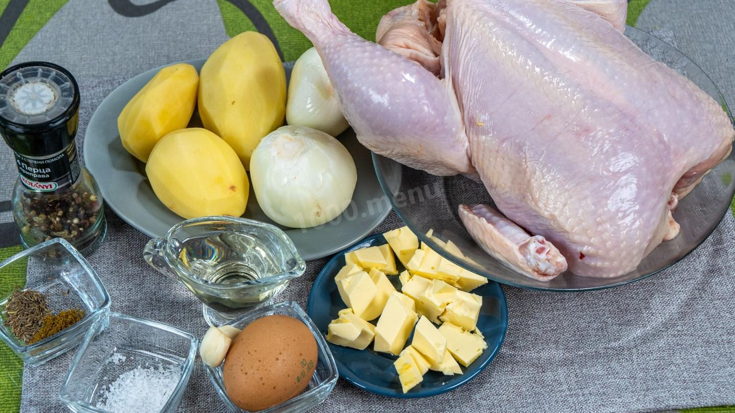 Шаг 1 приготовления Куриные котлеты с картошкой