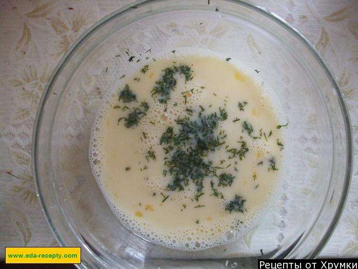 Шаг 10 приготовления Мясные зразы с омлетом и фаршем