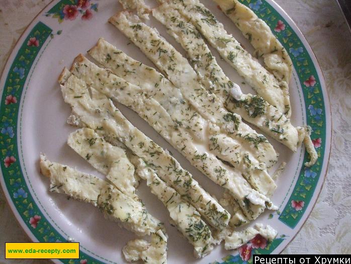 Шаг 14 приготовления Мясные зразы с омлетом и фаршем