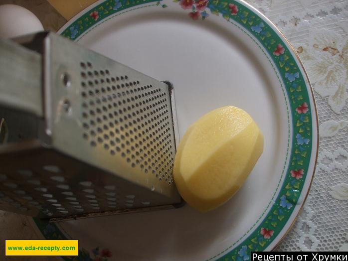 Шаг 2 приготовления Мясные зразы с омлетом и фаршем