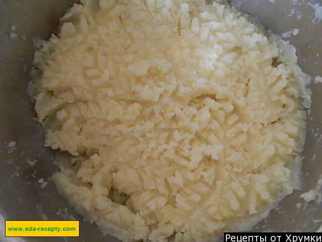 Шаг 10 приготовления вареники с салом и картошкой