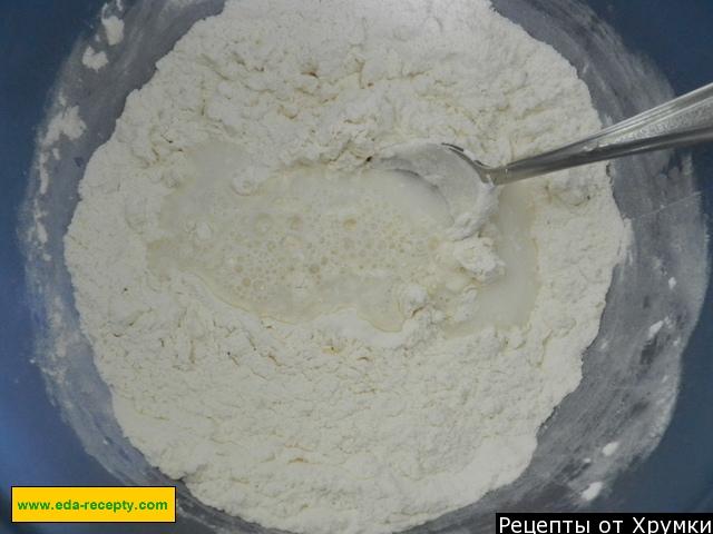 Шаг 5 приготовления вареники с салом и картошкой