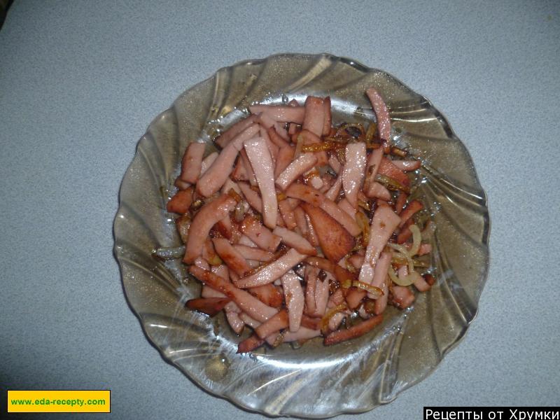 Шаг 6 приготовления Вкусный омлет с начинкой по-французски