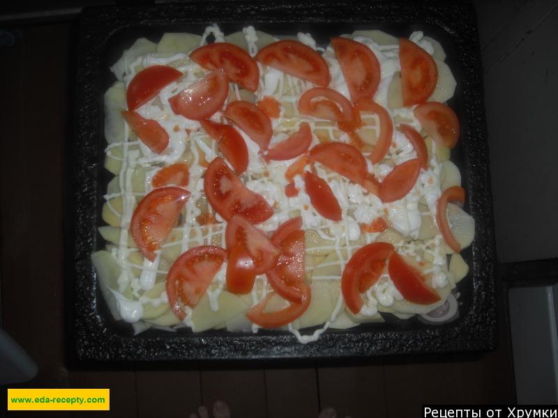 Шаг 4 приготовления свинина мясо по-французски