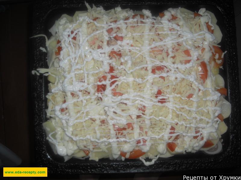 Шаг 5 приготовления свинина мясо по-французски