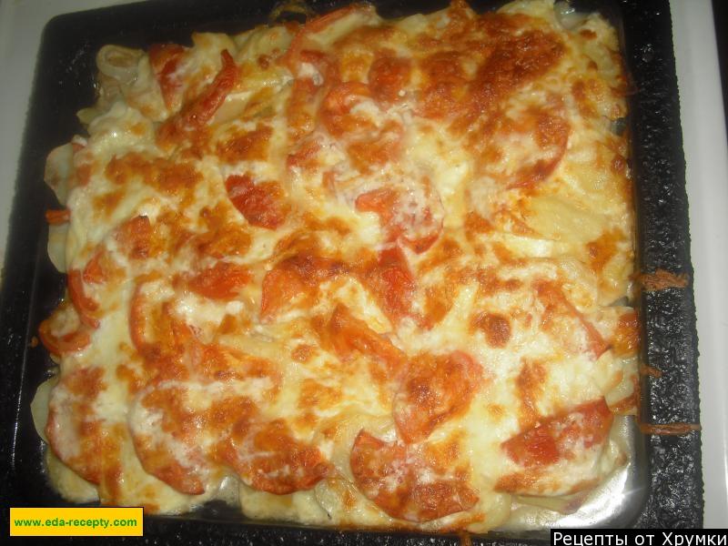 Шаг 6 приготовления свинина мясо по-французски