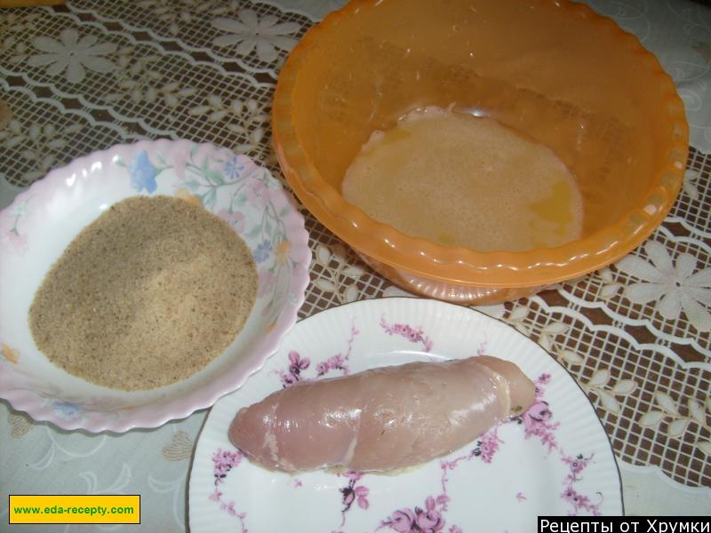 Шаг 4 приготовления Куриные котлеты по-киевски с лимонной цедрой