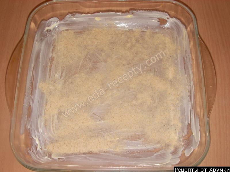 Шаг 8 приготовления Запеканка брокколи сыр сметана
