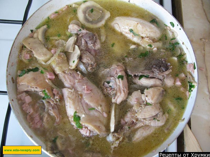 Шаг 10 приготовления Курица по-каирски