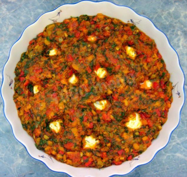 Шаг 17 приготовления Чакчука