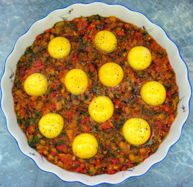 Шаг 19 приготовления Чакчука