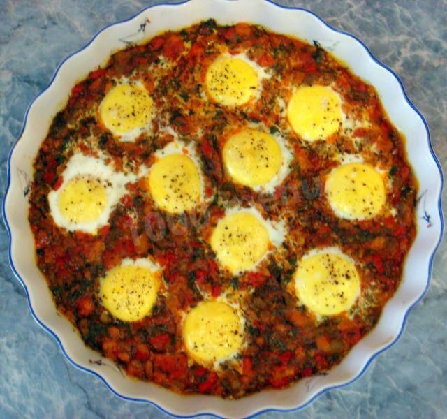 Шаг 20 приготовления Чакчука