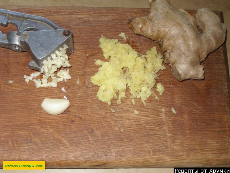 Шаг 4 приготовления Куриная грудка, маринованная в апельсине и имбире