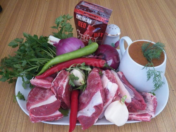 Шаг 1 приготовления Говядина с соусом