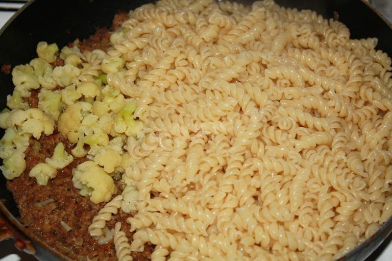 Шаг 8 приготовления Макароны по-флотски с брокколи