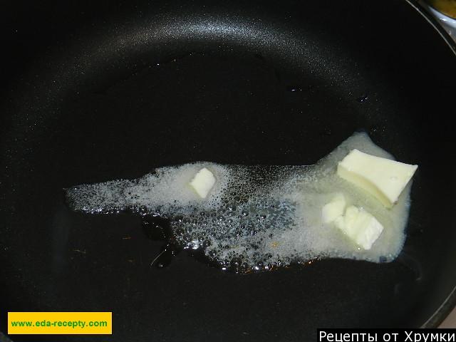 Шаг 2 приготовления Макароны с ветчиной и шампиньонами