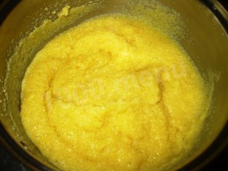 Шаг 5 приготовления Кукурузная мамалыга по-молдавски