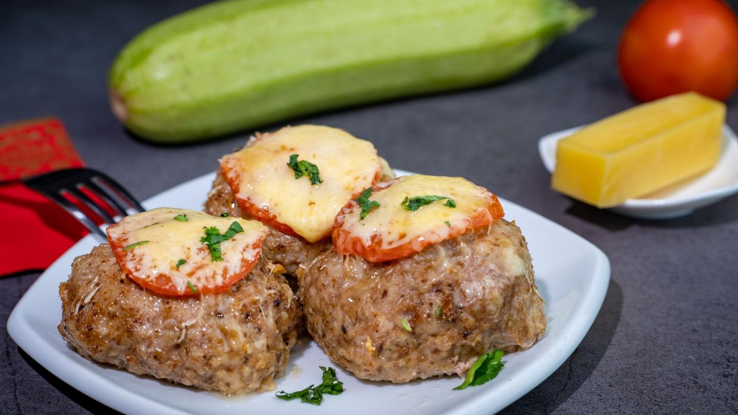 Шаг 13 приготовления Котлеты из смешанного мясного фарша в духовке