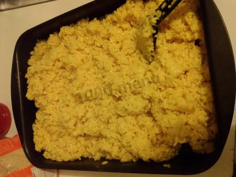 Шаг 2 приготовления Аранчини с прошутто