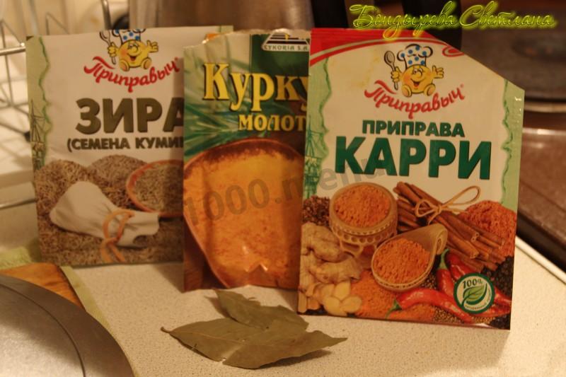 Шаг 1 приготовления Подлива для лагмана