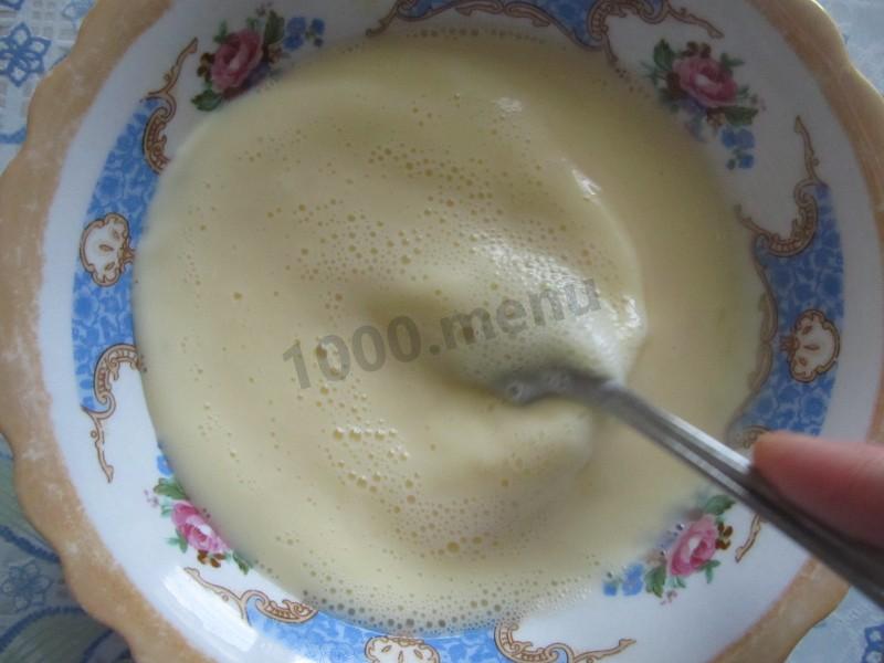 Шаг 8 приготовления Лапшевник с мясом и сыром