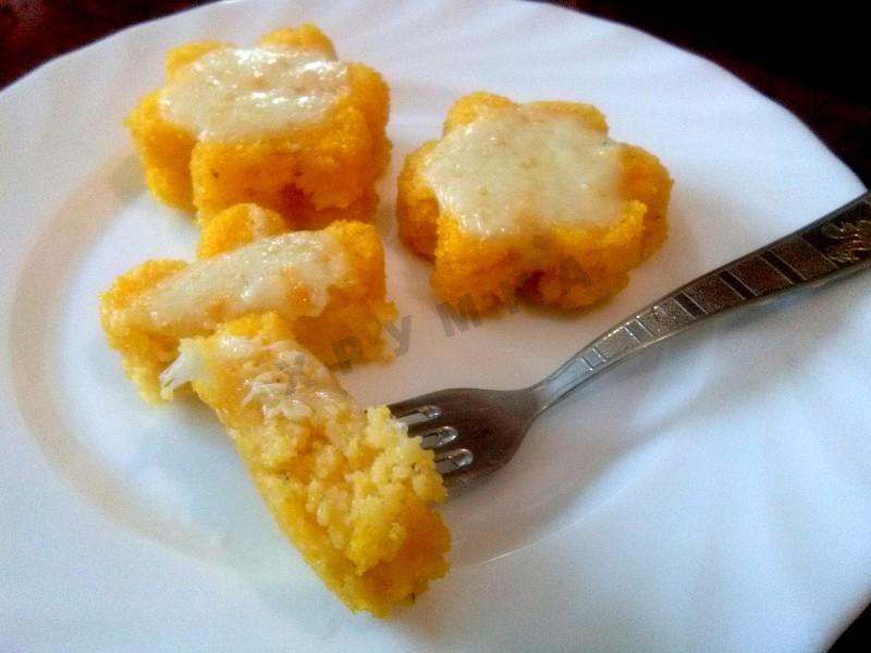 Шаг 12 приготовления Итальянская кукурузная полента с сыром