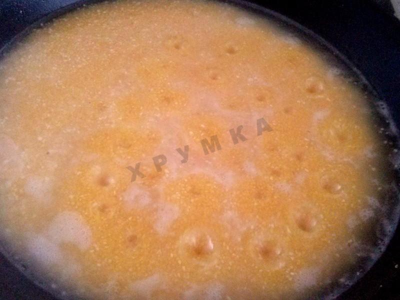 Шаг 3 приготовления Итальянская кукурузная полента с сыром