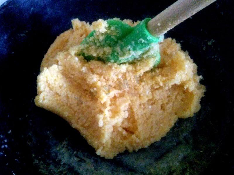 Шаг 5 приготовления Итальянская кукурузная полента с сыром