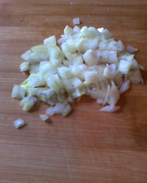 Шаг 1 приготовления Мак энд чиз и мясной фарш