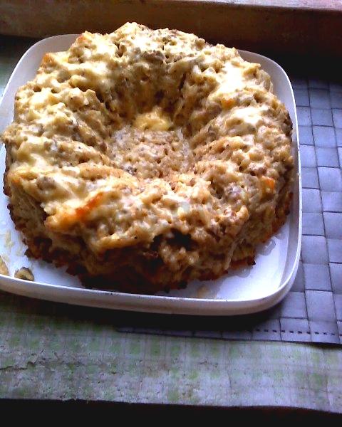 Шаг 12 приготовления Мак энд чиз и мясной фарш