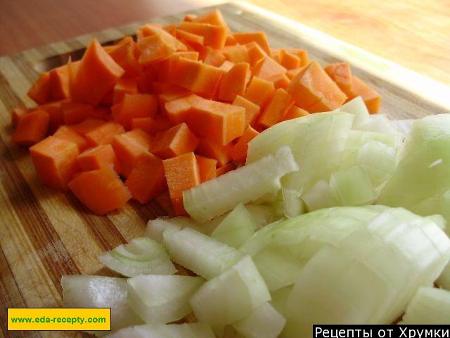 Шаг 2 приготовления Плов с морепродуктами мидиями