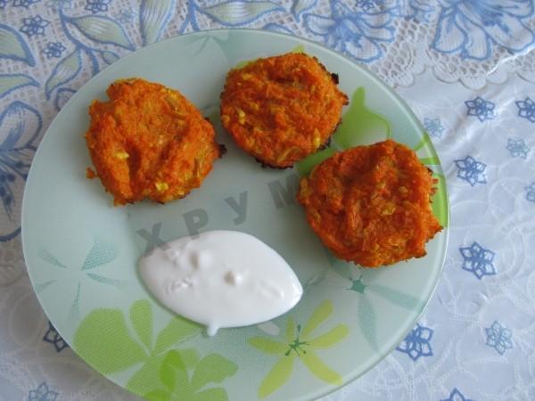 Шаг 10 приготовления Морковно-яблочные котлетки