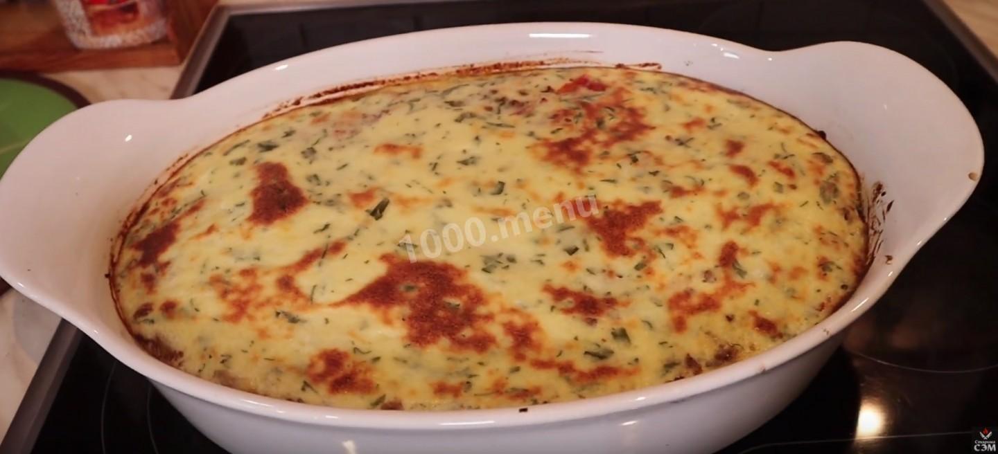 Шаг 8 приготовления Мусака с барашком, помидорами и травами