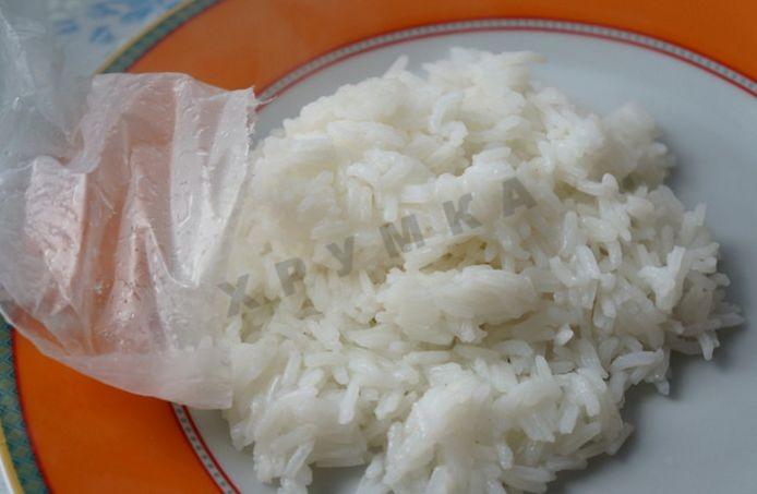 Шаг 1 приготовления Рыба в маке с нежным рисом