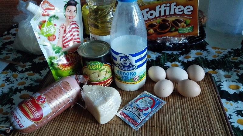 Шаг 1 приготовления Нежная пицца