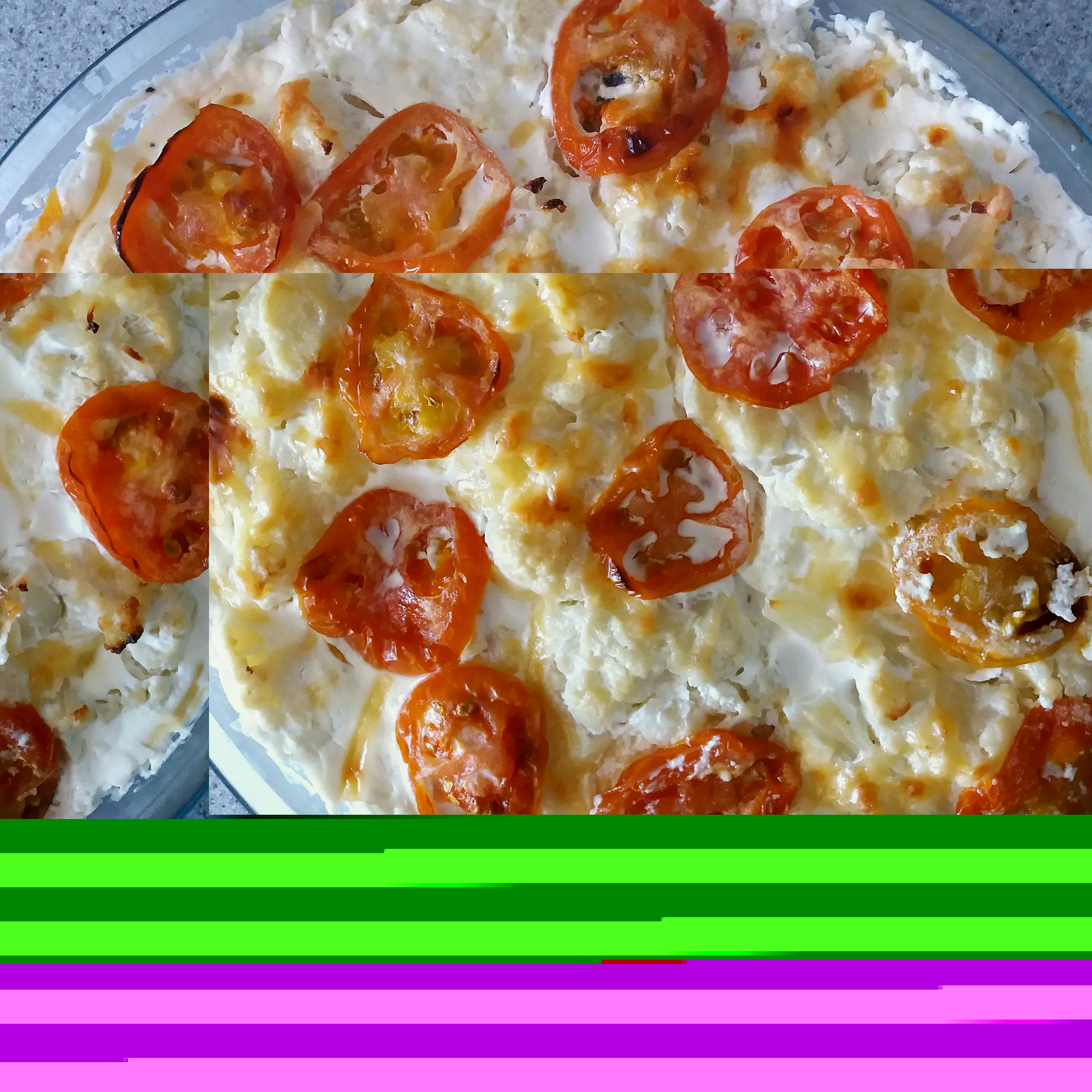 Шаг 14 приготовления Скумбрия запеченная с овощами в сливках в духовке