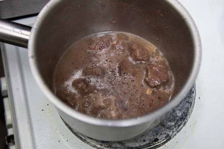 Шаг 6 приготовления Мясной пай
