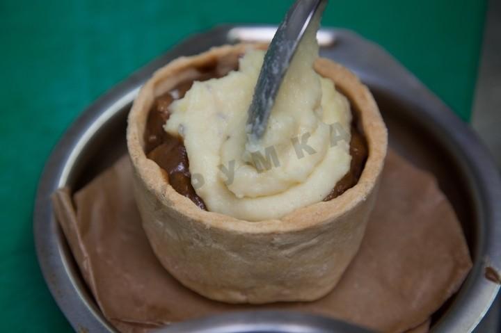 Шаг 9 приготовления Мясной пай