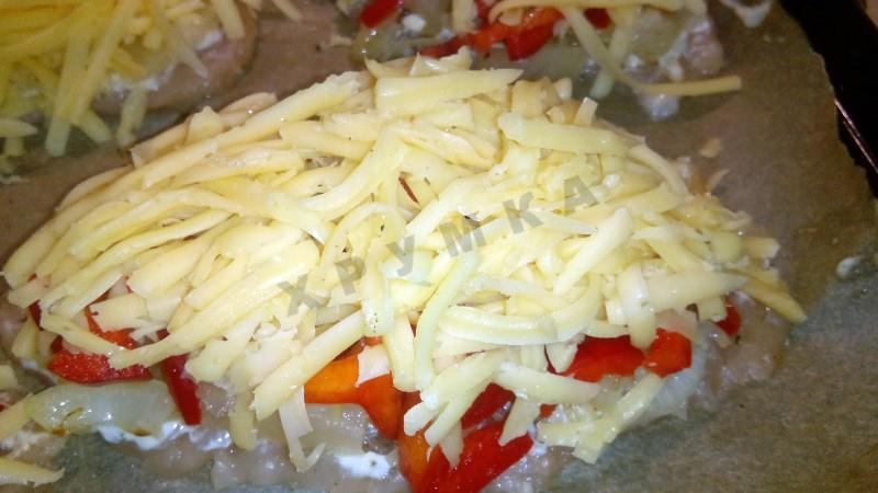 Шаг 9 приготовления Отбивные курица ананасы сыр
