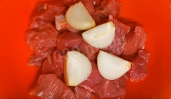 Шаг 1 приготовления Запеканка с фаршем и картошкой